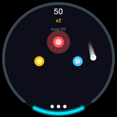 Wide-paddle bonus active after a five-chain