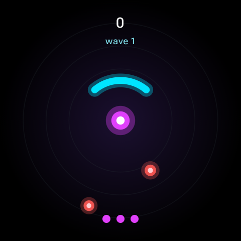 Mid-wave with multiple enemies inbound